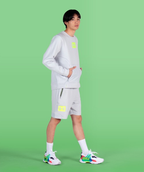 UNDER ARMOUR(アンダーアーマー)の「UAサミット ニット クルー(トレーニング/メンズ)(スウェット・メンズ・ブラック/チャコールグレー/スモークピンク・XL/M/XXL/L/3XL/S)」の16枚目の写真