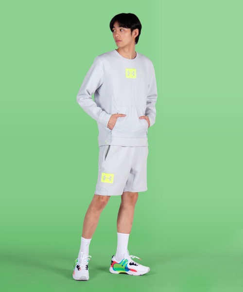 UNDER ARMOUR(アンダーアーマー)の「UAサミット ニット クルー(トレーニング/メンズ)(スウェット・メンズ・ブラック/チャコールグレー/スモークピンク・XL/M/XXL/L/3XL/S)」の17枚目の写真