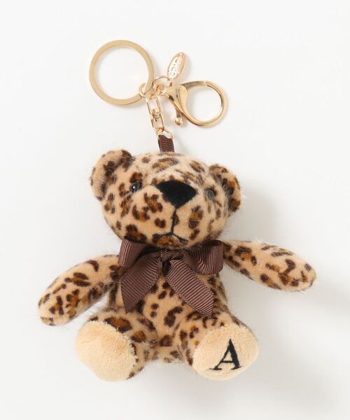 epine(エピヌ)の「epine bear key holder leopard(キーホルダー・レディース・A/E/H/K/M/N/S/T/Y・FREE)」の2枚目の写真