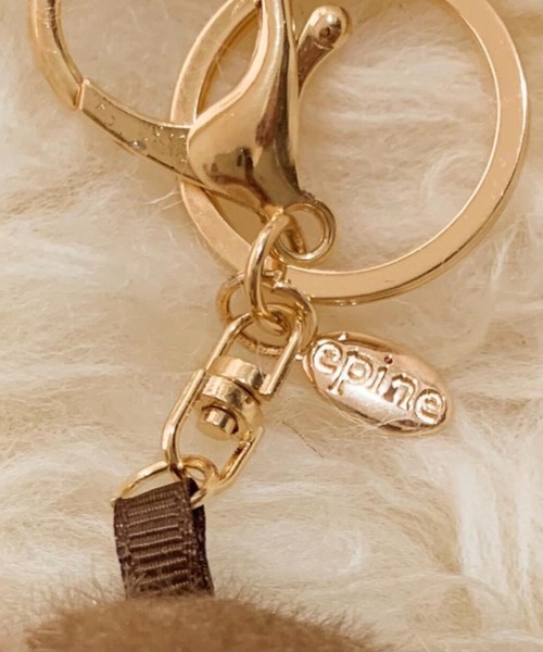 epine(エピヌ)の「epine bear key holder leopard(キーホルダー・レディース・A/E/H/K/M/N/S/T/Y・FREE)」の15枚目の写真