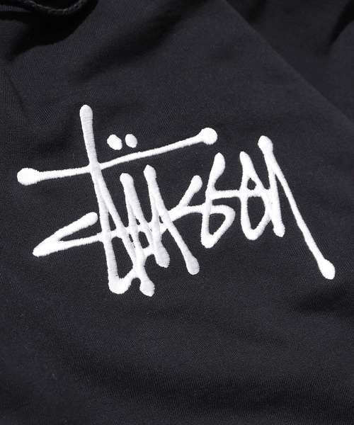 STUSSY（ステューシー）の「STUSSY/ステューシーBASIC STUSSY APP.HOOD フーディーパーカー（パーカー・メンズ・ブラック/アッシュグレー・XL/M/L/2XL）」の9枚目の写真