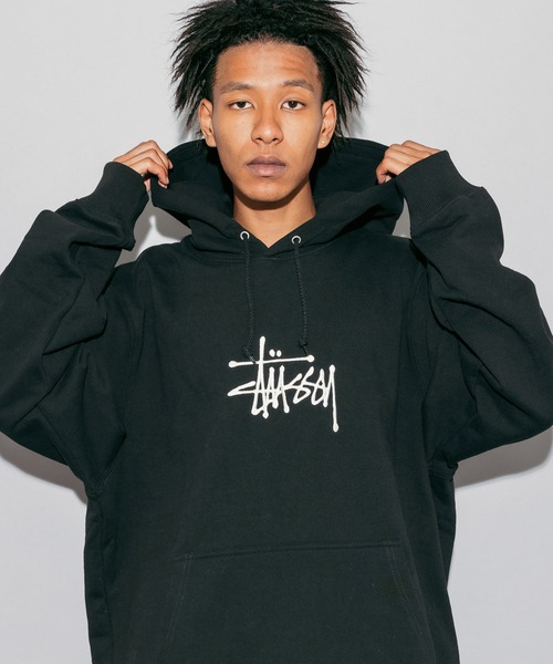 STUSSY（ステューシー）の「STUSSY/ステューシーBASIC STUSSY APP.HOOD フーディーパーカー（パーカー・メンズ・ブラック/アッシュグレー・XL/M/L/2XL）」の19枚目の写真