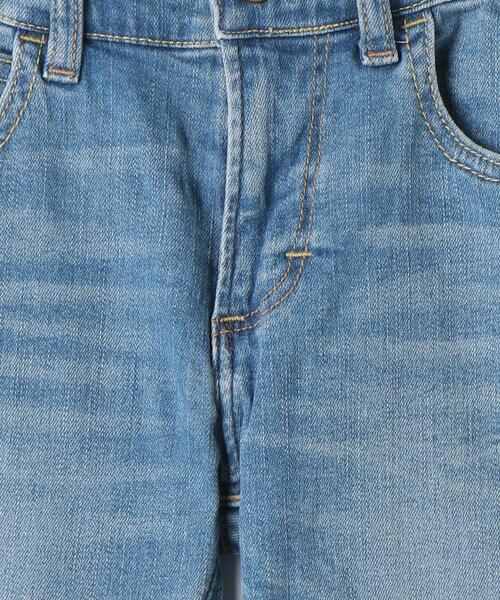 Lee（リー）の「◆＜LEE（リー）＞ デニムスキニー 120cm（デニムパンツ・キッズ・ダークグレー/コバルトブルー・120cm）」の7枚目の写真