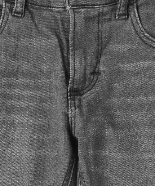 Lee（リー）の「◆＜LEE（リー）＞ デニムスキニー 120cm（デニムパンツ・キッズ・ダークグレー/コバルトブルー・120cm）」の4枚目の写真