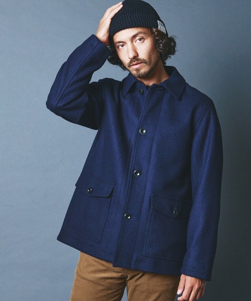 WIM NEELS ウィムニールス MELTON P-COAT 美品 ピーコート spec_800_00100513616851056096.jpg