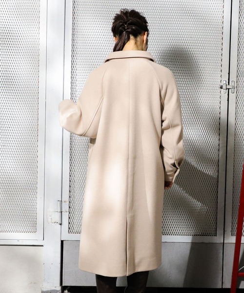 Honeys(ハニーズ)の「ステンカラーコート(ステンカラーコート・レディース・ブラック/ベージュ/アイボリー/モカ・S/M/L)」の17枚目の写真