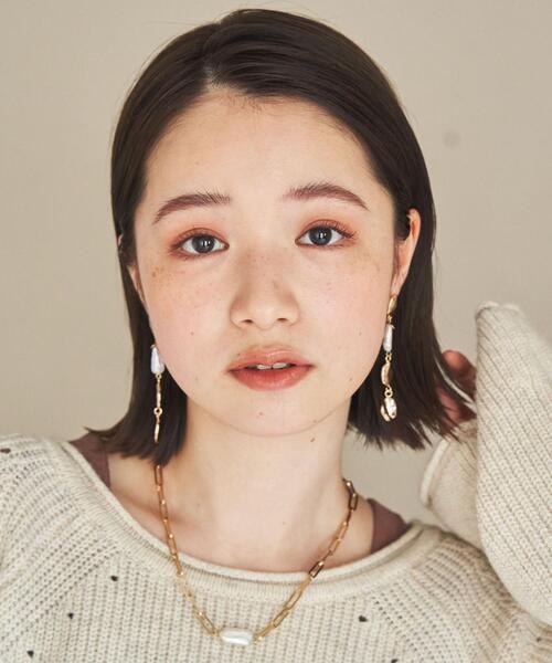 coen(コーエン)の「イミテーションパールネックレス(ネックレス・レディース・シルバー/ゴールド・FREE)」の6枚目の写真