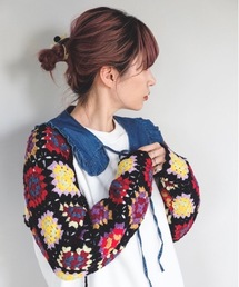 SANSeLF | 【SANSeLF】crochet knit bolero　sanw21a036(カーディガン/ボレロ)