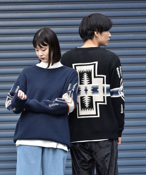 【90sデッドストック】PENDLETON コットンニット プルオーバー【新品】 90sデッドストック】PENDLETON コットンニット プルオーバー【新品】