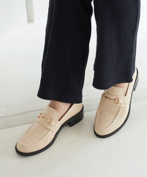 KOBE LETTUCE(コウベレタス)の「軽量ビット付きローファー(ローファー・レディース・ブラウン系その他/ホワイト系/ブラック系/ブラック系その他2/ベージュ系その他2/ブラウン/ブラック/ベージュ系その他/ブラック系その他・L/LL/M/S)」の8枚目の写真