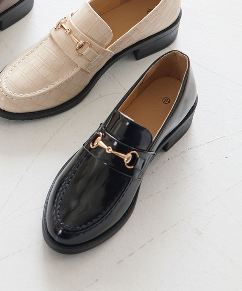 KOBE LETTUCE(コウベレタス)の「軽量ビット付きローファー(ローファー・レディース・ブラウン系その他/ホワイト系/ブラック系/ブラック系その他2/ベージュ系その他2/ブラウン/ブラック/ベージュ系その他/ブラック系その他・L/LL/M/S)」の2枚目の写真