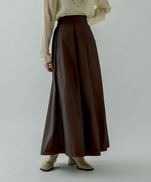 mystic（ミスティック）の「タフタラップタックスカート（スカート・レディース・ブラック/パープル/バーガンディー・1/2）」の3枚目の写真