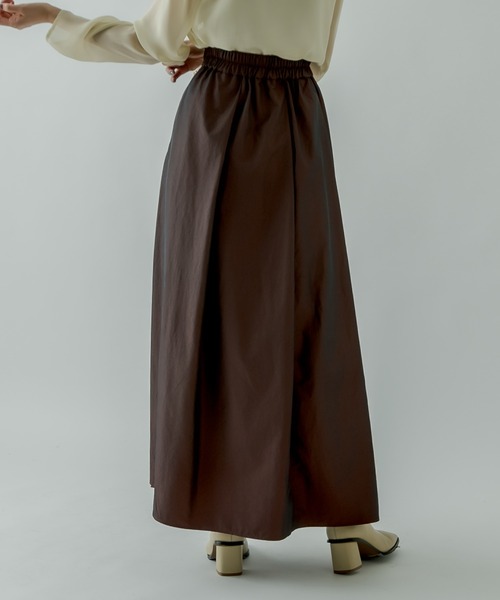 mystic（ミスティック）の「タフタラップタックスカート（スカート・レディース・ブラック/パープル/バーガンディー・1/2）」の18枚目の写真