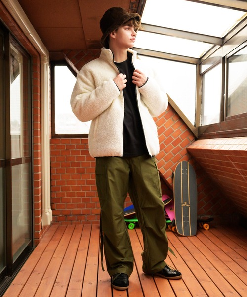 8(eight)(エイト)の「ファーバケットハット(ハット・メンズ・ブラック/ブラウン/カーキ/アイボリー/ベージュ/レオパード/ゼブラ・FREE)」の22枚目の写真