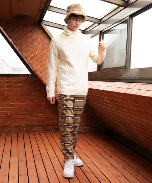 8(eight)(エイト)の「ファーバケットハット(ハット・メンズ・ブラック/ブラウン/カーキ/アイボリー/ベージュ/レオパード/ゼブラ・FREE)」の15枚目の写真