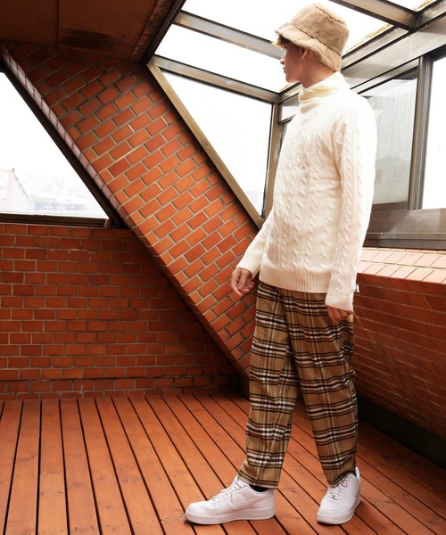 8(eight)(エイト)の「ファーバケットハット(ハット・メンズ・ブラック/ブラウン/カーキ/アイボリー/ベージュ/レオパード/ゼブラ・FREE)」の11枚目の写真