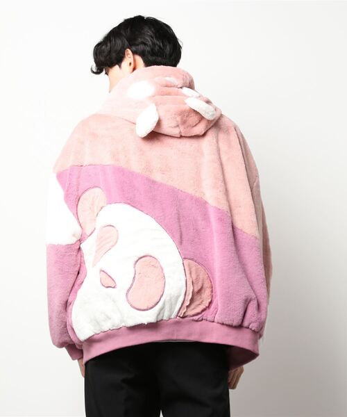 PANDIESTA（パンディエスタ）の「なりきりパンダ 切替フェイクファー