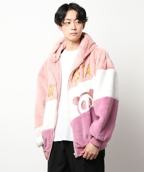 PANDIESTA（パンディエスタ）の「なりきりパンダ 切替フェイクファー