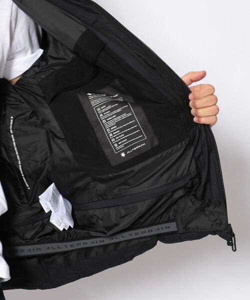 DESCENTE ALLTERRAIN（デサント　オルテライン）の「＜DESCENTE ALLTERRAIN/デサントオルテライン＞ MIZUSAWA DOWN GORE-TEX AMBIT 水沢ダウンジャケット"ゴアテックスアンビット" DAMSGK34U（ダウンジャケット/コート・メンズ・ブラック・SMALL/MEDIUM/LARGE/X-LARGE）」の13枚目の写真