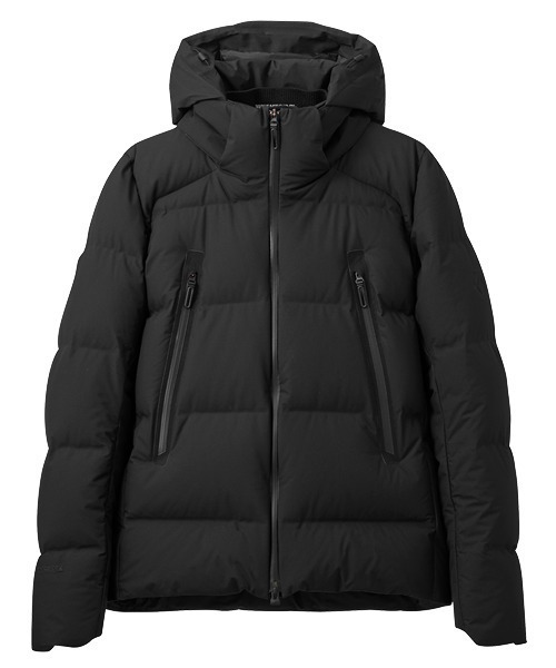 DESCENTE ALLTERRAIN（デサント　オルテライン）の「＜DESCENTE ALLTERRAIN/デサントオルテライン＞ MIZUSAWA DOWN GORE-TEX AMBIT 水沢ダウンジャケット"ゴアテックスアンビット" DAMSGK34U（ダウンジャケット/コート・メンズ・ブラック・SMALL/MEDIUM/LARGE/X-LARGE）」の3枚目の写真