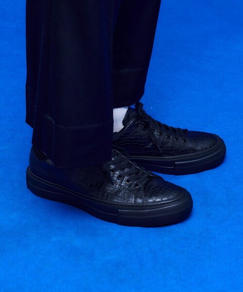 UNITED TOKYO（ユナイテッドトウキョウ）の「Emboss sneaker（スニーカー・メンズ・ホワイト/ブラック・1/2/3）」の14枚目の写真