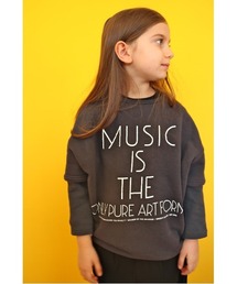 GROOVY COLORS（グルービーカラーズ）の「ベア裏毛 MUSIC バルーンスウェット（スウェット・キッズ）」