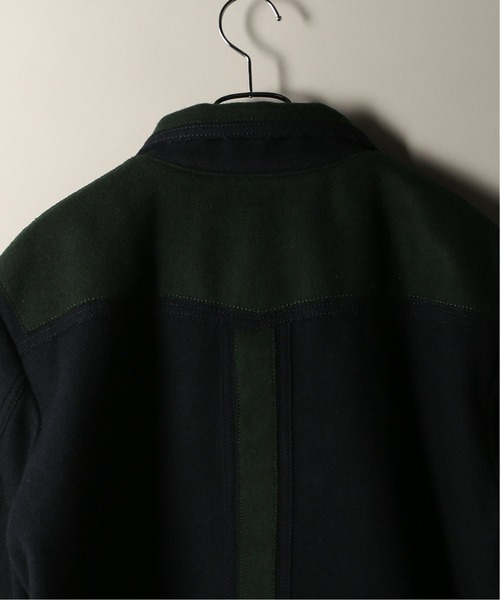 AVALONE(アヴァロン)の「AVALONE / アヴァロン OZZY 70s CUT-OFF JAKET(ブルゾン・メンズ・ネイビー・3/2)」の4枚目の写真