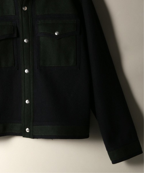 AVALONE(アヴァロン)の「AVALONE / アヴァロン OZZY 70s CUT-OFF JAKET(ブルゾン・メンズ・ネイビー・3/2)」の5枚目の写真