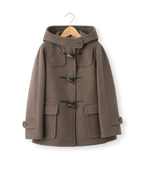 MACKINTOSH PHILOSOPHY(マッキントッシュ フィロソフィー)の「【WEB限定】リバーメルトンショートダッフルコート(ダッフルコート・レディース・ブラウン/ダークネイビー・38/36)」の12枚目の写真