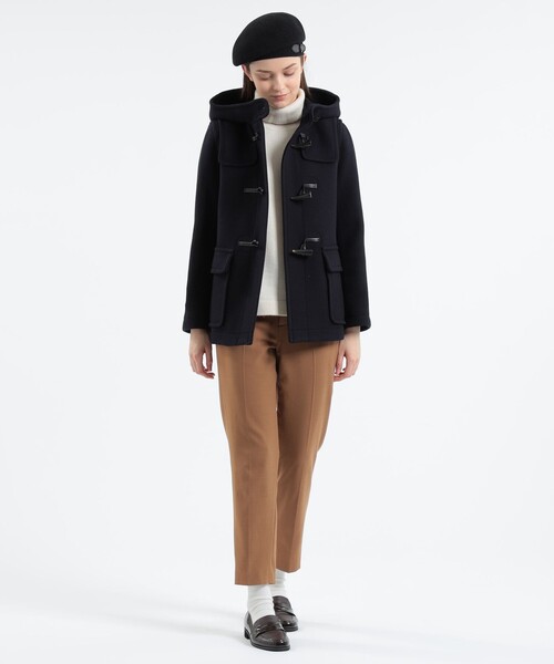 MACKINTOSH PHILOSOPHY(マッキントッシュ フィロソフィー)の「【WEB限定】リバーメルトンショートダッフルコート(ダッフルコート・レディース・ブラウン/ダークネイビー・38/36)」の5枚目の写真