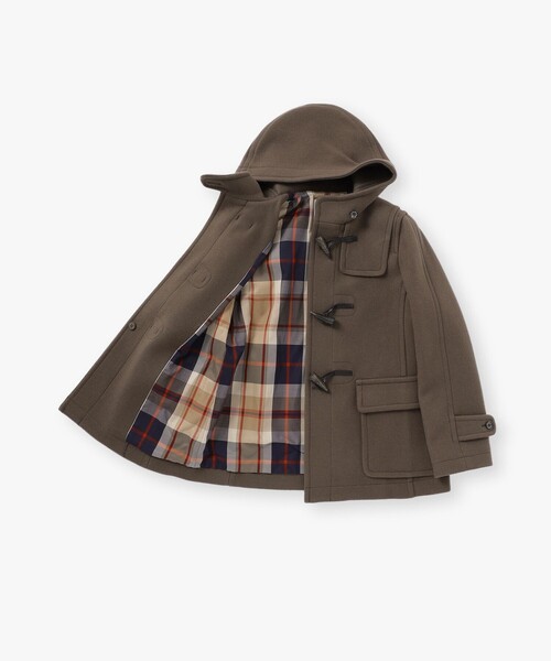 MACKINTOSH PHILOSOPHY(マッキントッシュ フィロソフィー)の「【WEB限定】リバーメルトンショートダッフルコート(ダッフルコート・レディース・ブラウン/ダークネイビー・38/36)」の8枚目の写真