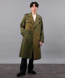 TAKEO KIKUCHI | ◆クラシック 撥水 ダブル トレンチ コート(トレンチコート)