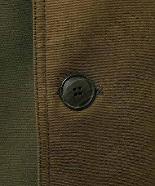 TAKEO KIKUCHI（タケオキクチ）の「◆クラシック 撥水 ダブル トレンチ コート（トレンチコート・メンズ・ネイビー/モスグリーン・02/03）」の19枚目の写真