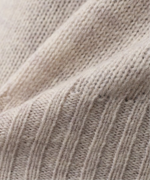 417 EDIFICE（フォーワンセブンエディフィス）の「NewEngland モックネック ニット（ニット/セーター・メンズ・ブラック/ブラウン/グリーン/アイボリー・SMALL/MEDIUM/LARGE）」の16枚目の写真