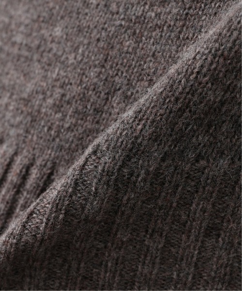 417 EDIFICE（フォーワンセブンエディフィス）の「NewEngland モックネック ニット（ニット/セーター・メンズ・ブラック/ブラウン/グリーン/アイボリー・SMALL/MEDIUM/LARGE）」の17枚目の写真