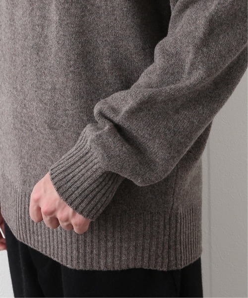 417 EDIFICE（フォーワンセブンエディフィス）の「NewEngland モックネック ニット（ニット/セーター・メンズ・ブラック/ブラウン/グリーン/アイボリー・SMALL/MEDIUM/LARGE）」の12枚目の写真