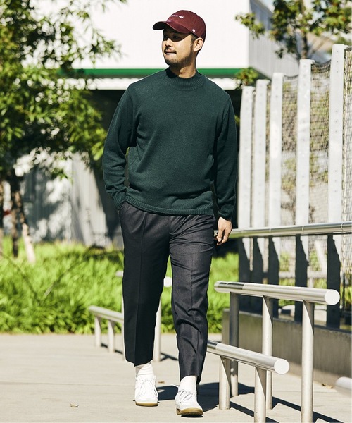 417 EDIFICE（フォーワンセブンエディフィス）の「NewEngland モックネック ニット（ニット/セーター・メンズ・ブラック/ブラウン/グリーン/アイボリー・SMALL/MEDIUM/LARGE）」の21枚目の写真