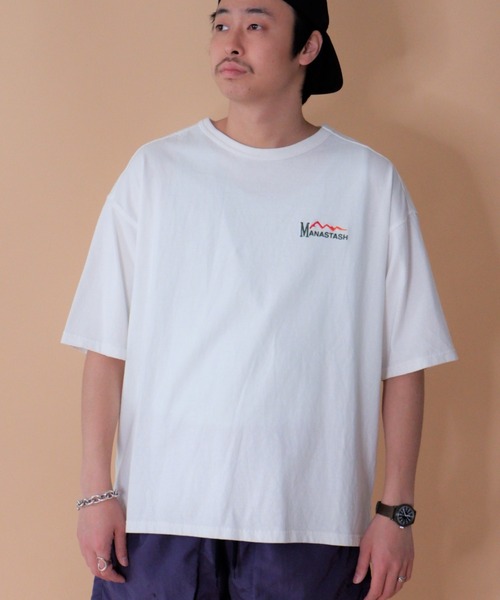 MANASTASH（マナスタッシュ）の「MANASTASH/マナスタッシュ　VENT TEE 22 ベントティー22　7123044（Tシャツ/カットソー・メンズ・ホワイト/ネイビー/グリーン/オレンジ・X-LARGE/LARGE/MEDIUM/2XL）」の2枚目の写真