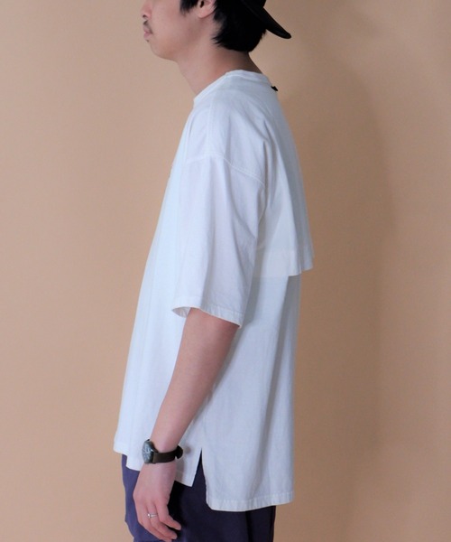 MANASTASH（マナスタッシュ）の「MANASTASH/マナスタッシュ　VENT TEE 22 ベントティー22　7123044（Tシャツ/カットソー・メンズ・ホワイト/ネイビー/グリーン/オレンジ・X-LARGE/LARGE/MEDIUM/2XL）」の5枚目の写真