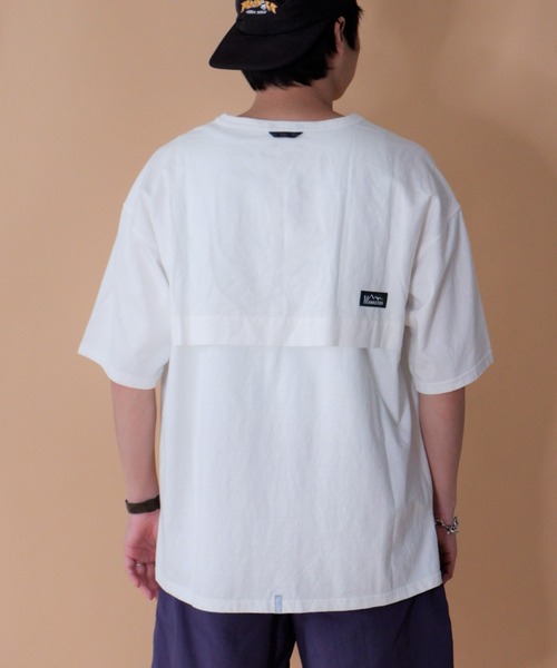 MANASTASH（マナスタッシュ）の「MANASTASH/マナスタッシュ　VENT TEE 22 ベントティー22　7123044（Tシャツ/カットソー・メンズ・ホワイト/ネイビー/グリーン/オレンジ・X-LARGE/LARGE/MEDIUM/2XL）」の6枚目の写真