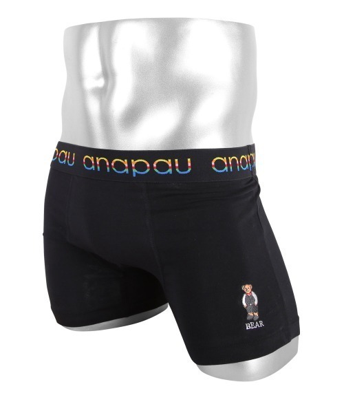 anapau（アナパウ）の「Anapau/アナパウ ボクサーパンツ メンズ アンダーウェア 男性下着 前開き ドット アニマル柄 動物 チェック 綿 国産 日本製（ボクサーパンツ・メンズ・ブラック/グレー/グリーン/グリーン系その他/ブラック系3/ブラック系5/ブラック系2/グレー系2/ブルー系/イエロー系/レッド系1/ブラウン/カモフラージュ/グリーン系カモフラージュ/ピンク/ブラック系4/グレー系カモフラージュ/ネイビー系2/ピンク系2/オレンジ/ブルー/イエロー/レッド系/ブラック系8/グリーン系1/ブラック系/グリーン系3/グレー系/グレー系1/ブラック系1/ネイビー系/ネイビー系1/ブラック系6/ネイビー系4/グリーン系4/ブラウン系/ネイビー系6/レッド系2/レッド/イエロー系2/ネイビー系8/ターコイズブルー系/ネイビー系7/イエロー系3/ブラック系9/オレンジ系その他/ブラック系7/ブラック系その他/ホワイト系その他/ベージュ系その他/オレンジ系その他3/グリーン系5/グリーン系6/グリーン系7/オリーブ/オートミール/チャコールグレー/イエロー系その他4/レッド系3/ベージュ系その他2/ターコイズブルー系1/ブラウン系1/グレー系7/グリーン系8・SMALL/MEDIUM/LARGE/X-SMALL）」の6枚目の写真
