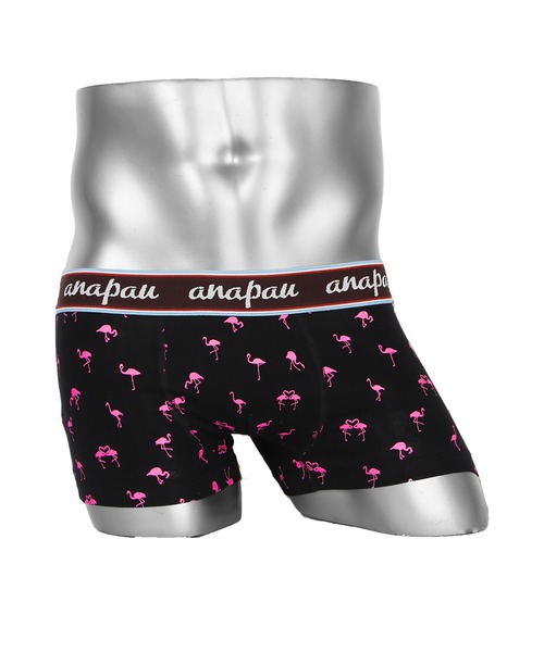 anapau（アナパウ）の「Anapau/アナパウ ボクサーパンツ メンズ アンダーウェア 男性下着 前開き ドット アニマル柄 動物 チェック 綿 国産 日本製（ボクサーパンツ・メンズ・ブラック/グレー/グリーン/グリーン系その他/ブラック系3/ブラック系5/ブラック系2/グレー系2/ブルー系/イエロー系/レッド系1/ブラウン/カモフラージュ/グリーン系カモフラージュ/ピンク/ブラック系4/グレー系カモフラージュ/ネイビー系2/ピンク系2/オレンジ/ブルー/イエロー/レッド系/ブラック系8/グリーン系1/ブラック系/グリーン系3/グレー系/グレー系1/ブラック系1/ネイビー系/ネイビー系1/ブラック系6/ネイビー系4/グリーン系4/ブラウン系/ネイビー系6/レッド系2/レッド/イエロー系2/ネイビー系8/ターコイズブルー系/ネイビー系7/イエロー系3/ブラック系9/オレンジ系その他/ブラック系7/ブラック系その他/ホワイト系その他/ベージュ系その他/オレンジ系その他3/グリーン系5/グリーン系6/グリーン系7/オリーブ/オートミール/チャコールグレー/イエロー系その他4/レッド系3/ベージュ系その他2/ターコイズブルー系1/ブラウン系1/グレー系7/グリーン系8・SMALL/MEDIUM/LARGE/X-SMALL）」の8枚目の写真