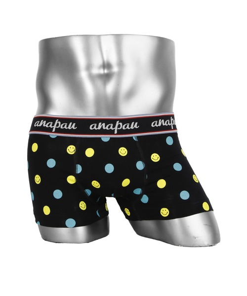 anapau（アナパウ）の「Anapau/アナパウ ボクサーパンツ メンズ アンダーウェア 男性下着 前開き ドット アニマル柄 動物 チェック 綿 国産 日本製（ボクサーパンツ・メンズ・ブラック/グレー/グリーン/グリーン系その他/ブラック系3/ブラック系5/ブラック系2/グレー系2/ブルー系/イエロー系/レッド系1/ブラウン/カモフラージュ/グリーン系カモフラージュ/ピンク/ブラック系4/グレー系カモフラージュ/ネイビー系2/ピンク系2/オレンジ/ブルー/イエロー/レッド系/ブラック系8/グリーン系1/ブラック系/グリーン系3/グレー系/グレー系1/ブラック系1/ネイビー系/ネイビー系1/ブラック系6/ネイビー系4/グリーン系4/ブラウン系/ネイビー系6/レッド系2/レッド/イエロー系2/ネイビー系8/ターコイズブルー系/ネイビー系7/イエロー系3/ブラック系9/オレンジ系その他/ブラック系7/ブラック系その他/ホワイト系その他/ベージュ系その他/オレンジ系その他3/グリーン系5/グリーン系6/グリーン系7/オリーブ/オートミール/チャコールグレー/イエロー系その他4/レッド系3/ベージュ系その他2/ターコイズブルー系1/ブラウン系1/グレー系7/グリーン系8・SMALL/MEDIUM/LARGE/X-SMALL）」の11枚目の写真