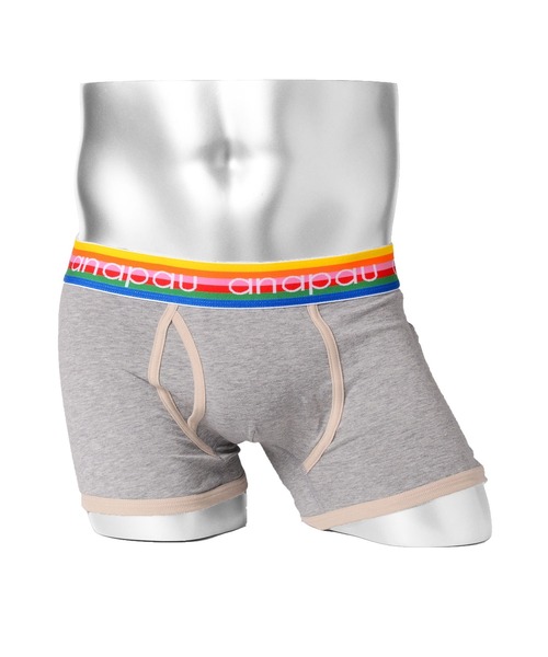 anapau（アナパウ）の「Anapau/アナパウ ボクサーパンツ メンズ アンダーウェア 男性下着 前開き ドット アニマル柄 動物 チェック 綿 国産 日本製（ボクサーパンツ・メンズ・ブラック/グレー/グリーン/グリーン系その他/ブラック系3/ブラック系5/ブラック系2/グレー系2/ブルー系/イエロー系/レッド系1/ブラウン/カモフラージュ/グリーン系カモフラージュ/ピンク/ブラック系4/グレー系カモフラージュ/ネイビー系2/ピンク系2/オレンジ/ブルー/イエロー/レッド系/ブラック系8/グリーン系1/ブラック系/グリーン系3/グレー系/グレー系1/ブラック系1/ネイビー系/ネイビー系1/ブラック系6/ネイビー系4/グリーン系4/ブラウン系/ネイビー系6/レッド系2/レッド/イエロー系2/ネイビー系8/ターコイズブルー系/ネイビー系7/イエロー系3/ブラック系9/オレンジ系その他/ブラック系7/ブラック系その他/ホワイト系その他/ベージュ系その他/オレンジ系その他3/グリーン系5/グリーン系6/グリーン系7/オリーブ/オートミール/チャコールグレー/イエロー系その他4/レッド系3/ベージュ系その他2/ターコイズブルー系1/ブラウン系1/グレー系7/グリーン系8・SMALL/MEDIUM/LARGE/X-SMALL）」の16枚目の写真