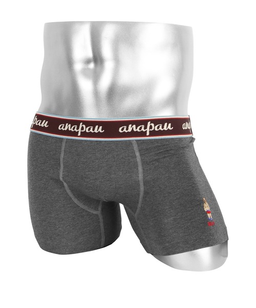 anapau（アナパウ）の「Anapau/アナパウ ボクサーパンツ メンズ アンダーウェア 男性下着 前開き ドット アニマル柄 動物 チェック 綿 国産 日本製（ボクサーパンツ・メンズ・ブラック/グレー/グリーン/グリーン系その他/ブラック系3/ブラック系5/ブラック系2/グレー系2/ブルー系/イエロー系/レッド系1/ブラウン/カモフラージュ/グリーン系カモフラージュ/ピンク/ブラック系4/グレー系カモフラージュ/ネイビー系2/ピンク系2/オレンジ/ブルー/イエロー/レッド系/ブラック系8/グリーン系1/ブラック系/グリーン系3/グレー系/グレー系1/ブラック系1/ネイビー系/ネイビー系1/ブラック系6/ネイビー系4/グリーン系4/ブラウン系/ネイビー系6/レッド系2/レッド/イエロー系2/ネイビー系8/ターコイズブルー系/ネイビー系7/イエロー系3/ブラック系9/オレンジ系その他/ブラック系7/ブラック系その他/ホワイト系その他/ベージュ系その他/オレンジ系その他3/グリーン系5/グリーン系6/グリーン系7/オリーブ/オートミール/チャコールグレー/イエロー系その他4/レッド系3/ベージュ系その他2/ターコイズブルー系1/ブラウン系1/グレー系7/グリーン系8・SMALL/MEDIUM/LARGE/X-SMALL）」の17枚目の写真