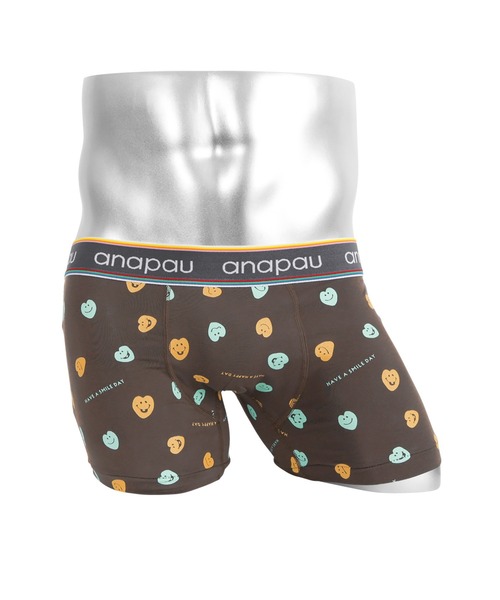 anapau（アナパウ）の「Anapau/アナパウ ボクサーパンツ メンズ アンダーウェア 男性下着 前開き ドット アニマル柄 動物 チェック 綿 国産 日本製（ボクサーパンツ・メンズ・ブラック/グレー/グリーン/グリーン系その他/ブラック系3/ブラック系5/ブラック系2/グレー系2/ブルー系/イエロー系/レッド系1/ブラウン/カモフラージュ/グリーン系カモフラージュ/ピンク/ブラック系4/グレー系カモフラージュ/ネイビー系2/ピンク系2/オレンジ/ブルー/イエロー/レッド系/ブラック系8/グリーン系1/ブラック系/グリーン系3/グレー系/グレー系1/ブラック系1/ネイビー系/ネイビー系1/ブラック系6/ネイビー系4/グリーン系4/ブラウン系/ネイビー系6/レッド系2/レッド/イエロー系2/ネイビー系8/ターコイズブルー系/ネイビー系7/イエロー系3/ブラック系9/オレンジ系その他/ブラック系7/ブラック系その他/ホワイト系その他/ベージュ系その他/オレンジ系その他3/グリーン系5/グリーン系6/グリーン系7/オリーブ/オートミール/チャコールグレー/イエロー系その他4/レッド系3/ベージュ系その他2/ターコイズブルー系1/ブラウン系1/グレー系7/グリーン系8・SMALL/MEDIUM/LARGE/X-SMALL）」の20枚目の写真