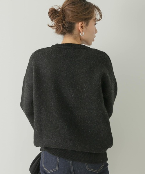 URBAN RESEARCH Sonny Label(アーバンリサーチサニーレーベル)の「ロゴジャガードプルオーバー(ニット/セーター・レディース・ブラック/グレー/モカ・FREE)」の13枚目の写真