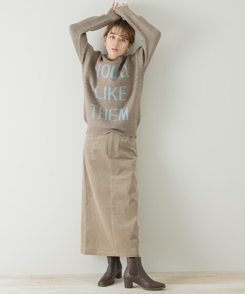 URBAN RESEARCH Sonny Label(アーバンリサーチサニーレーベル)の「ロゴジャガードプルオーバー(ニット/セーター・レディース・ブラック/グレー/モカ・FREE)」の20枚目の写真