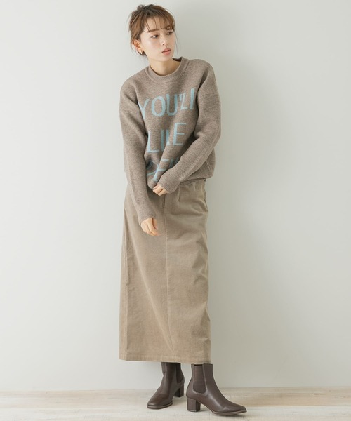 URBAN RESEARCH Sonny Label(アーバンリサーチサニーレーベル)の「ロゴジャガードプルオーバー(ニット/セーター・レディース・ブラック/グレー/モカ・FREE)」の21枚目の写真