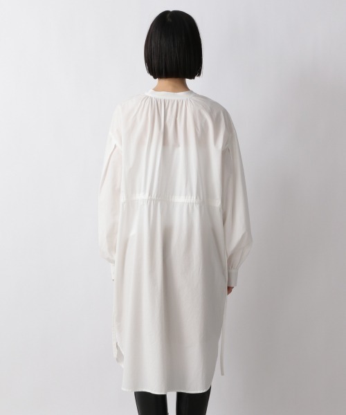 LOWRYS FARM（ローリーズファーム）の「２ＷＡＹロングシャツＬＳ　259884（シャツ/ブラウス・レディース・オフホワイト/ブラック/イエロー・FREE）」の11枚目の写真